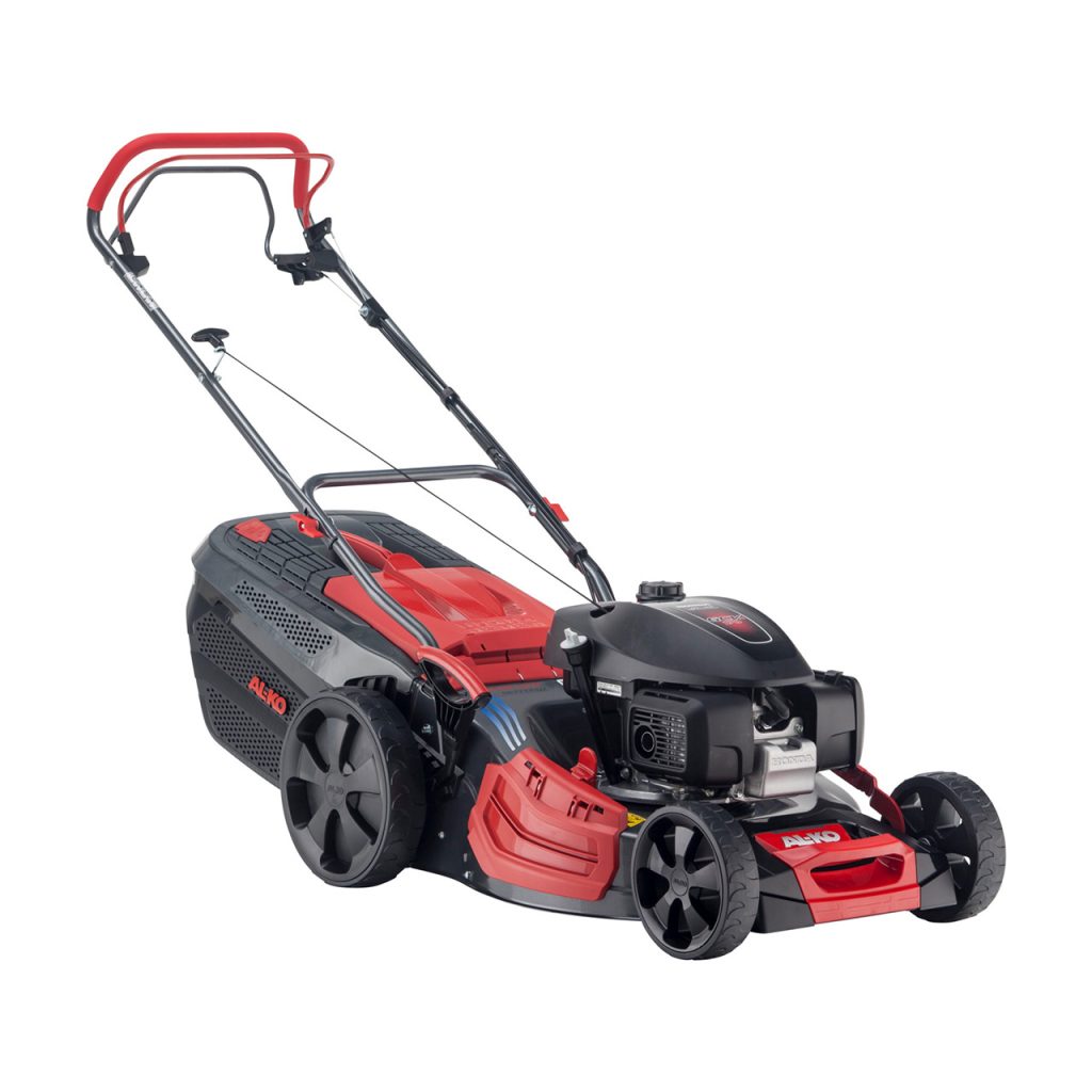AL-KO Premium 474 SP-H Petrol Self Propelled Lawnmower (46cm Cut)